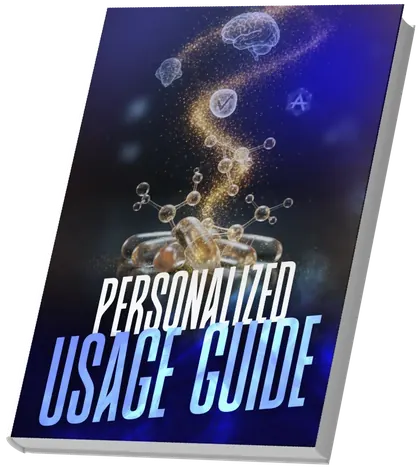 Cover of the Personalized Usage Guide e-book, brand art