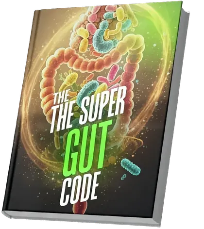 Cover of the The Super Gut Code e-book, brand art